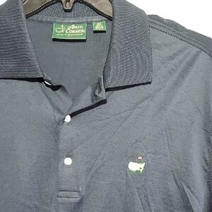 Amen Corner Augusta National The Masters 100% Pima Cotton Mens Polo Shirt‎ Large